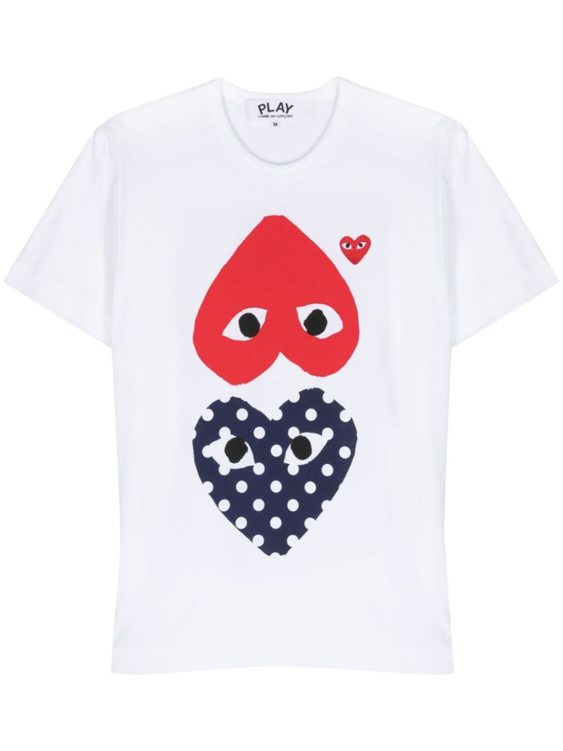 

Comme Des Garçons Play футболка с принтом, белый