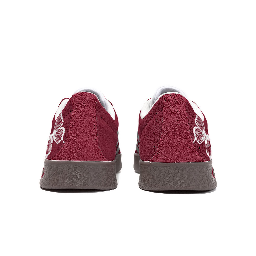 Кроссовки adidas neo Skateboarding Shoes Unisex Low-top Brown, цвет Burgundy — фото 4