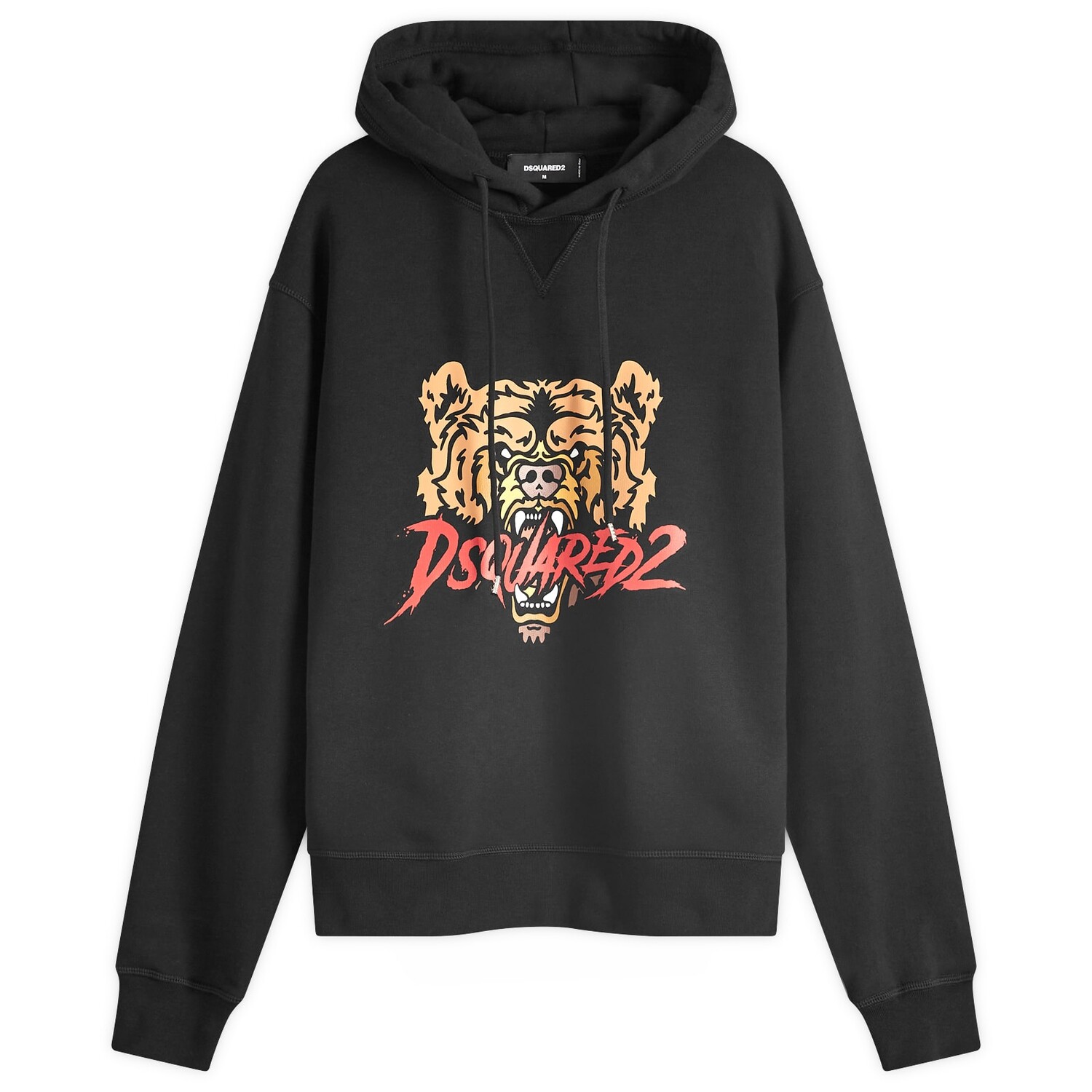 

Худи Dsquared2 Bears Logo Hoodie, черный