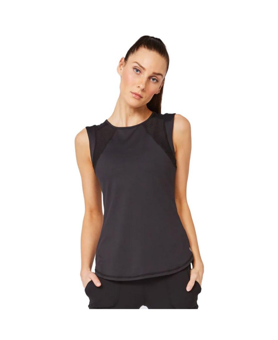 

Женская майка для силового тенниса Lija, Black