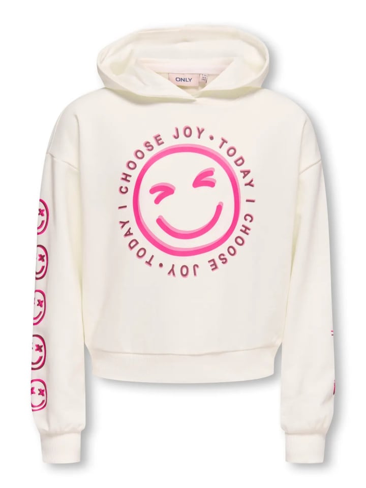 

KIDS ONLY Худи KOGSMILE LIFE с длинными рукавами и капюшоном цвета тофу