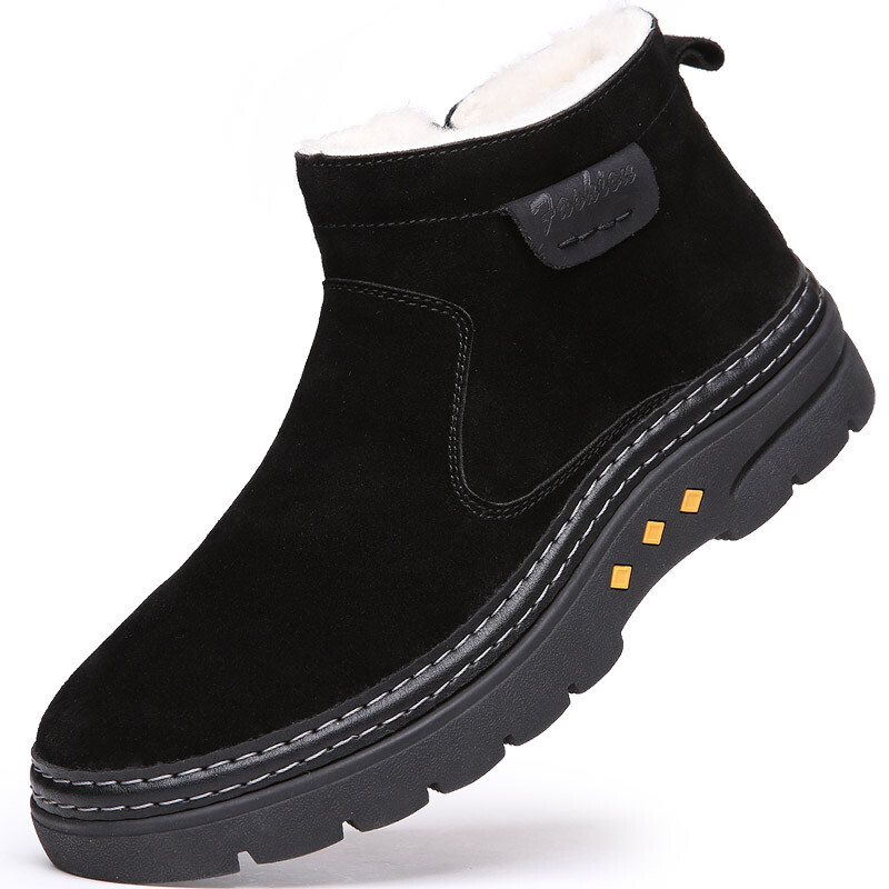 

Зимние ботинки мужские Aquarius, цвет Black wool