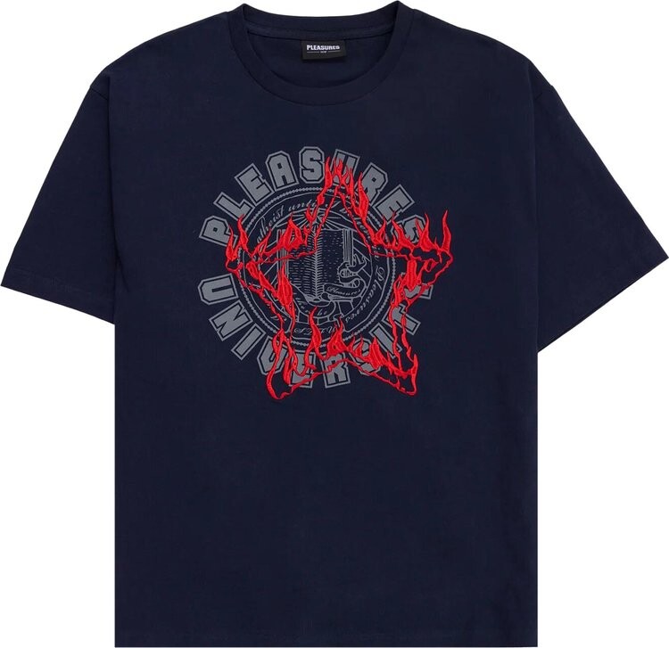 

Рубашка Pleasures University Heavyweight 'Navy', синий