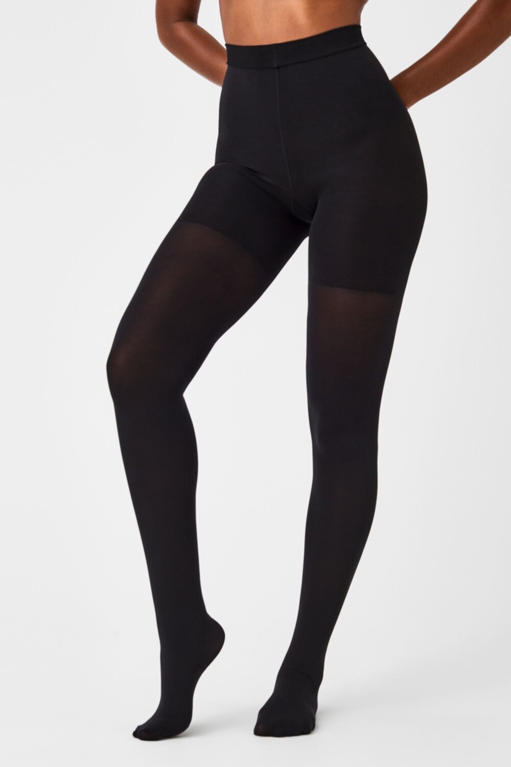 

Колготки с завышенной талией моделирующие фигуру Spanx, черный
