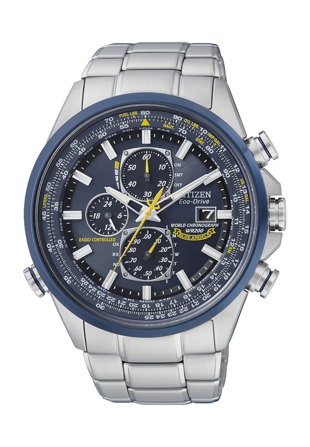 

Мужской хронограф АТ8020-54Л CITIZEN, серебро