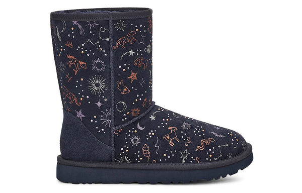 Ботинки зимние UGG Classic Zodiac, синий — фото 2