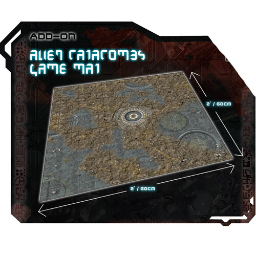 

Фигурки Core Space: First Born – Alien Catacombs Gaming Mat 2×2