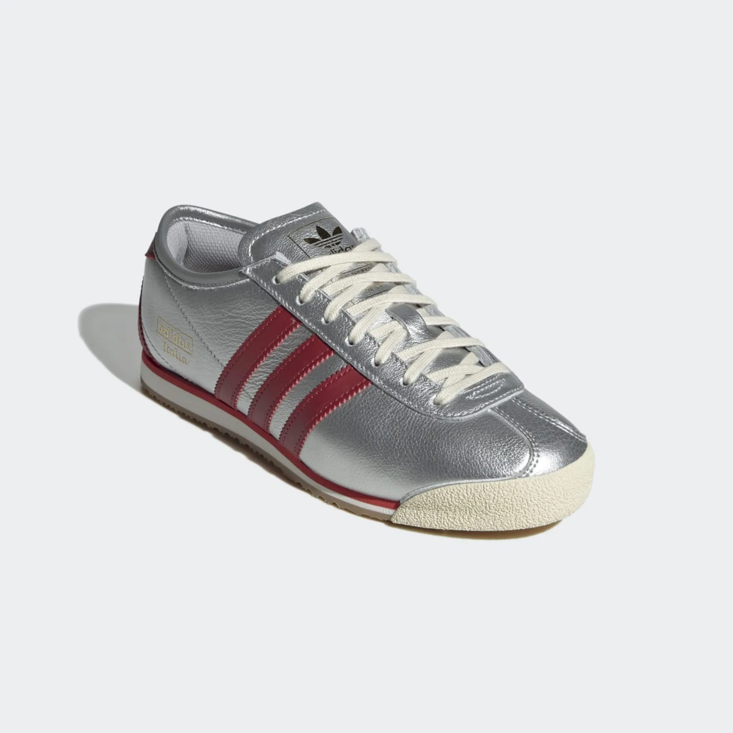 Женские повседневные кроссовки Италия Adidas, серебряный — фото 2