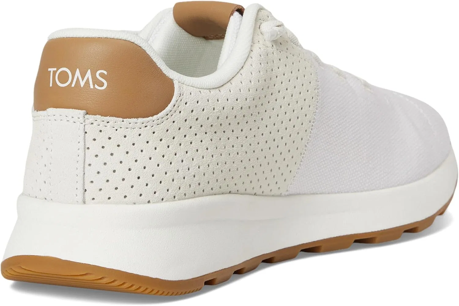 TOMS - Мужские кроссовки Trvl Lite Cabrillo, Water-Repellent White Legacy Canvas Perforated Su — фото 3