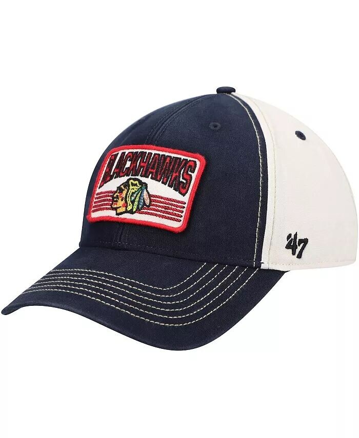 

Мужская черная регулируемая кепка Chicago Blackhawks Shaw Mvp '47 '47 Brand