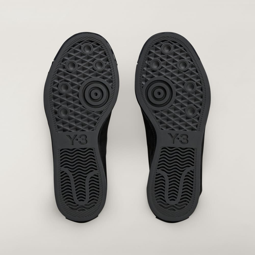 Кроссовки Adidas Y-3 NIZZASTAR LO, цвет Black/Black/Black — фото 3