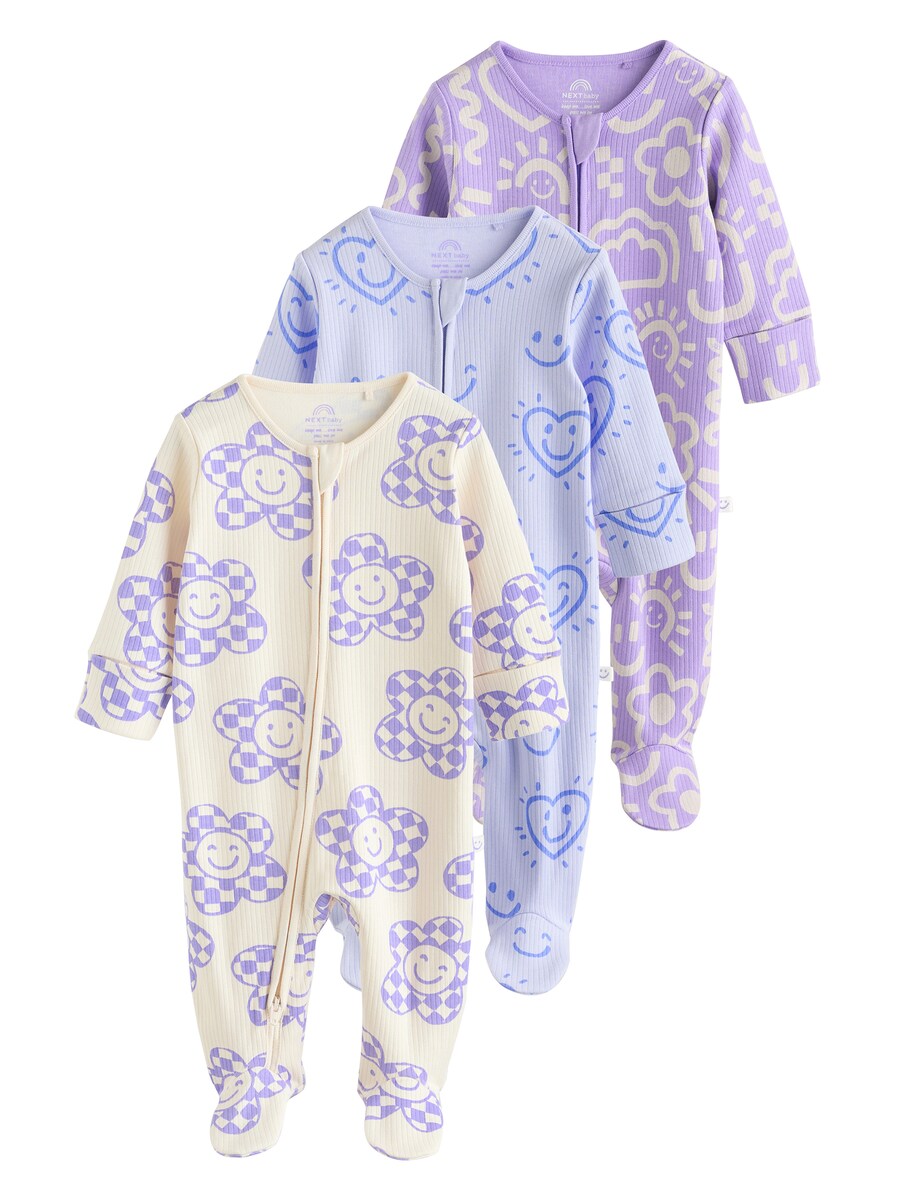 

Пижама Next, цвет Light beige/Blue/Dusty blue/Purple