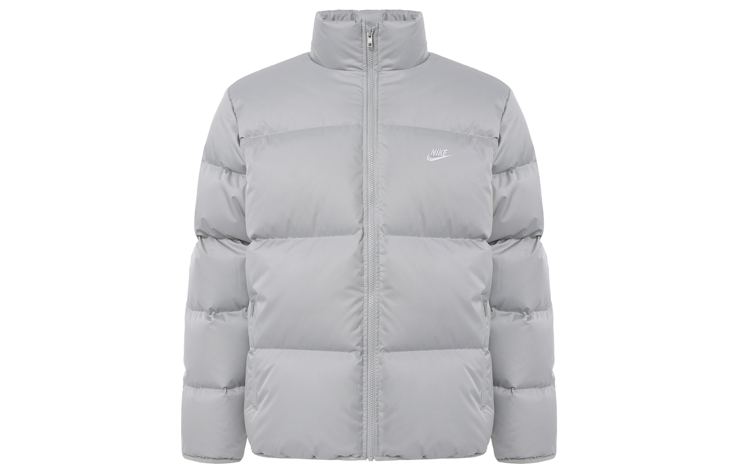 Nike Куртка пуховая мужская ClubTherma FIT светло-дымчато-серая, Light Smoke Gray — фото 3