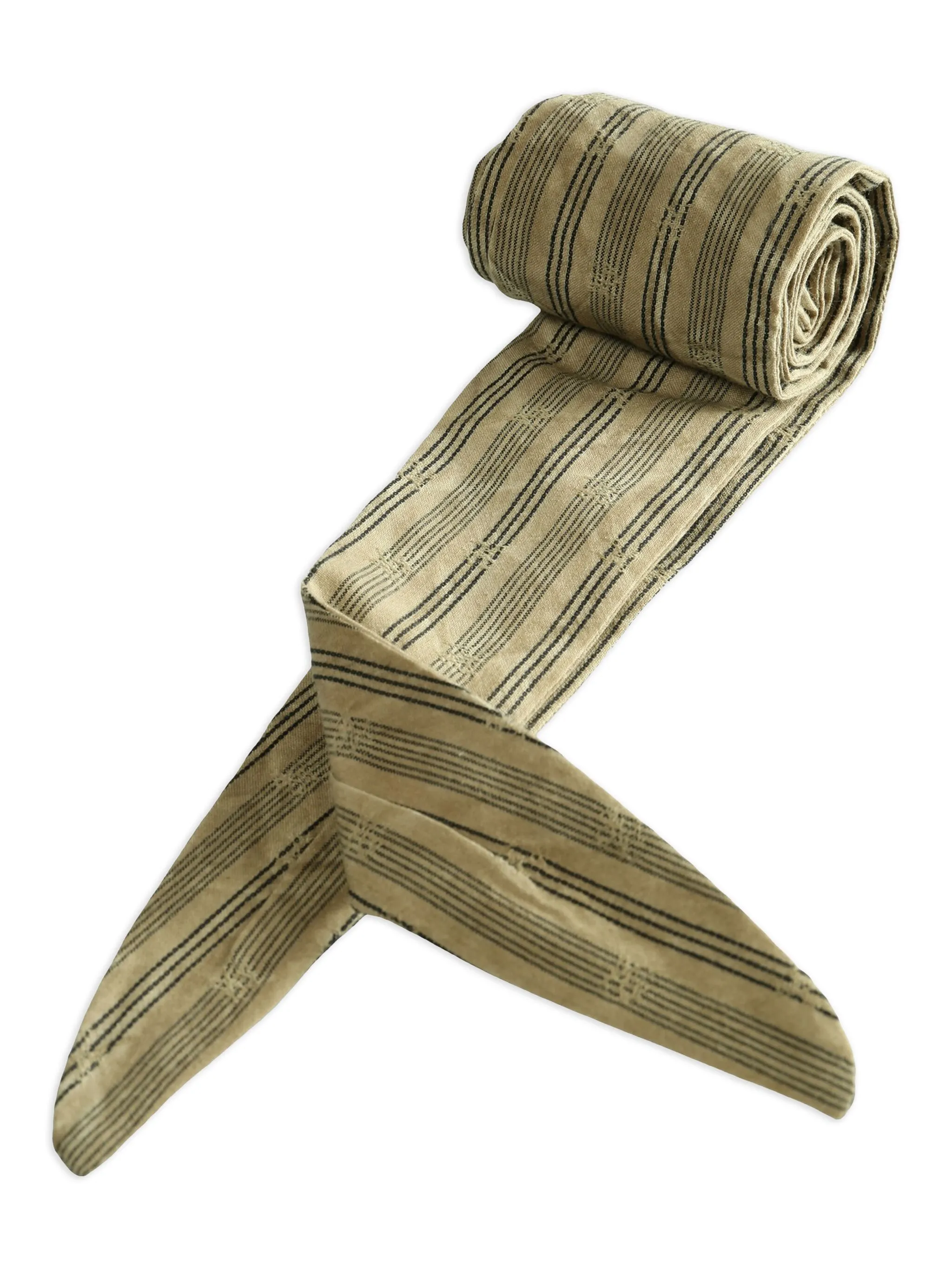 

Шарф в полоску Ziggy Chen, нейтральный