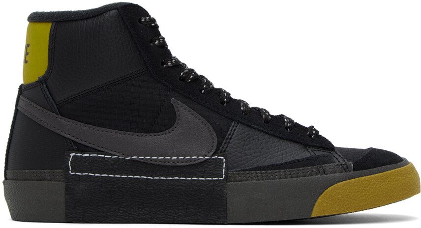 

Черные кроссовки Nike Blazer Mid Pro Club, Черный, Черные кроссовки Nike Blazer Mid Pro Club