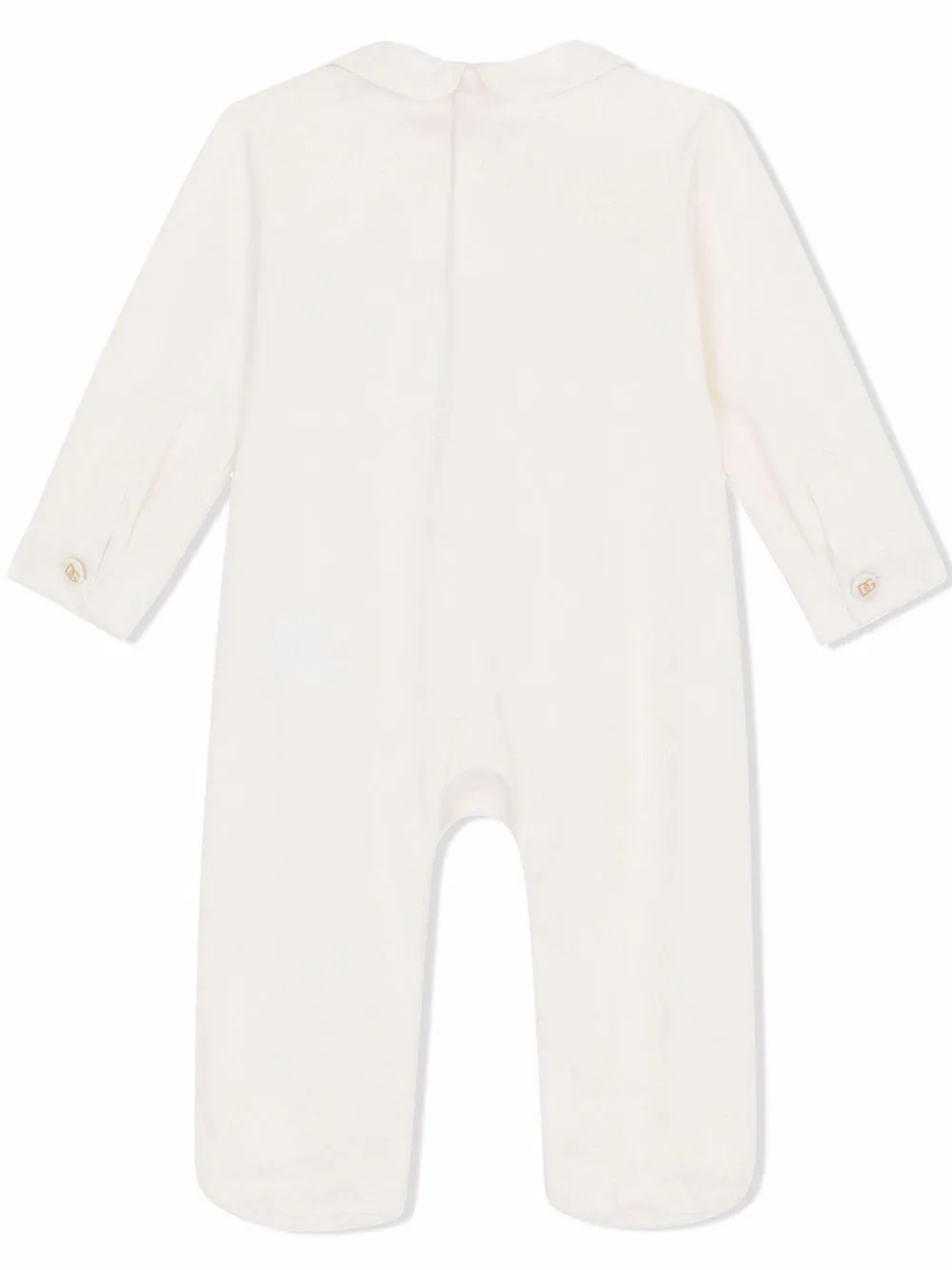 Комплект для новорожденного Interlock с логотипом DG Dolce & Gabbana Kids, белый — фото 3