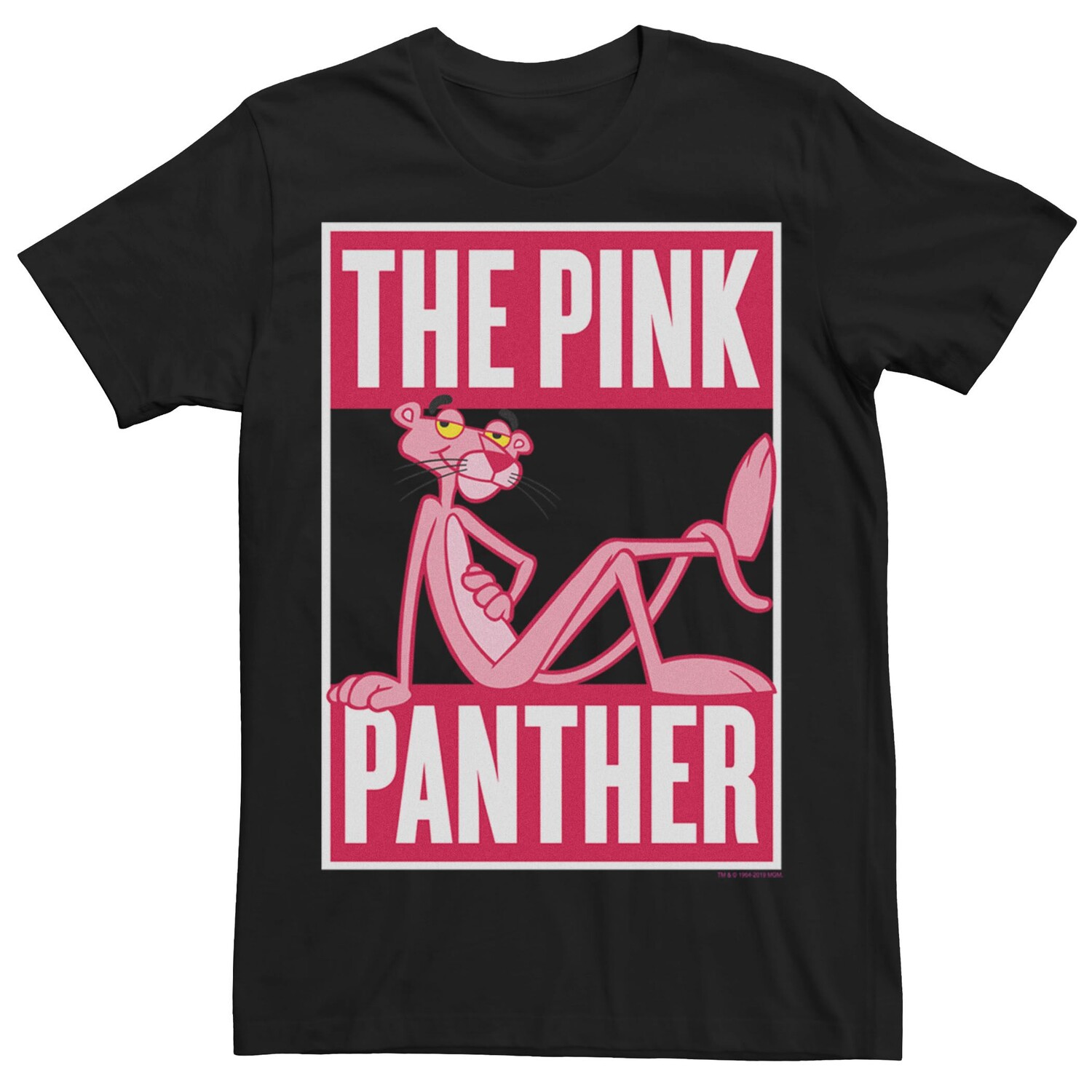 

Мужская футболка с логотипом Pink Panther Brick Licensed Character
