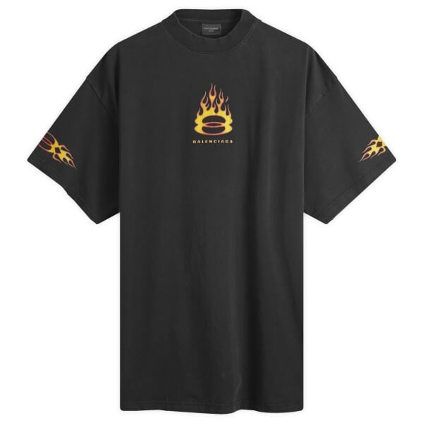 

Футболка с коротким рукавом Flame Balenciaga, черный