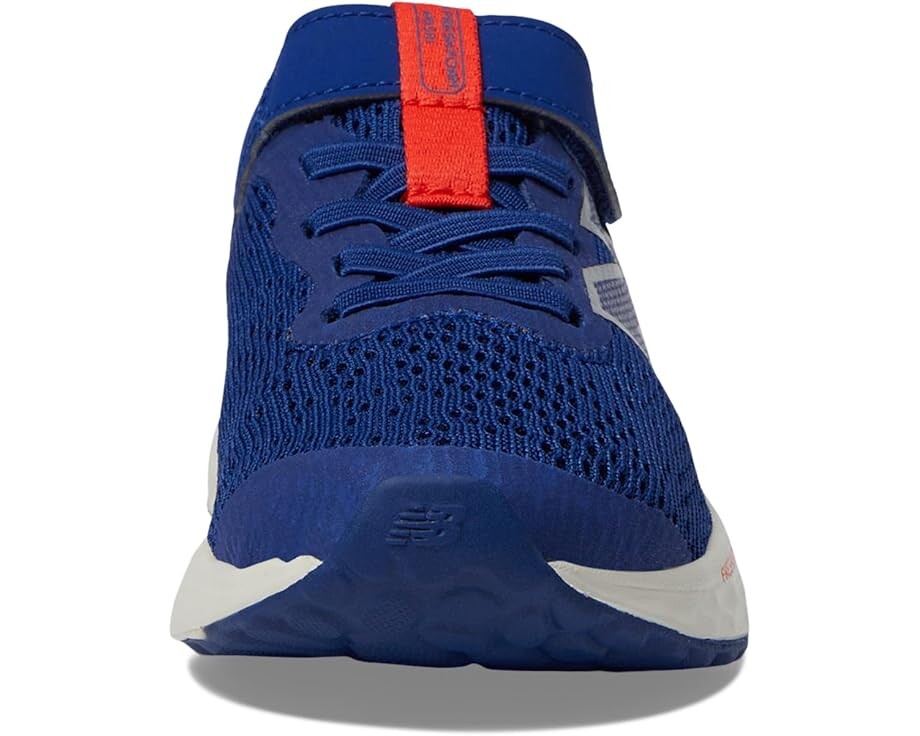 Кроссовки New Balance Kids Fresh Foam Arishi v4 Bungee Lace with Top Strap, цвет Inkwell/Neo Flame — фото 3