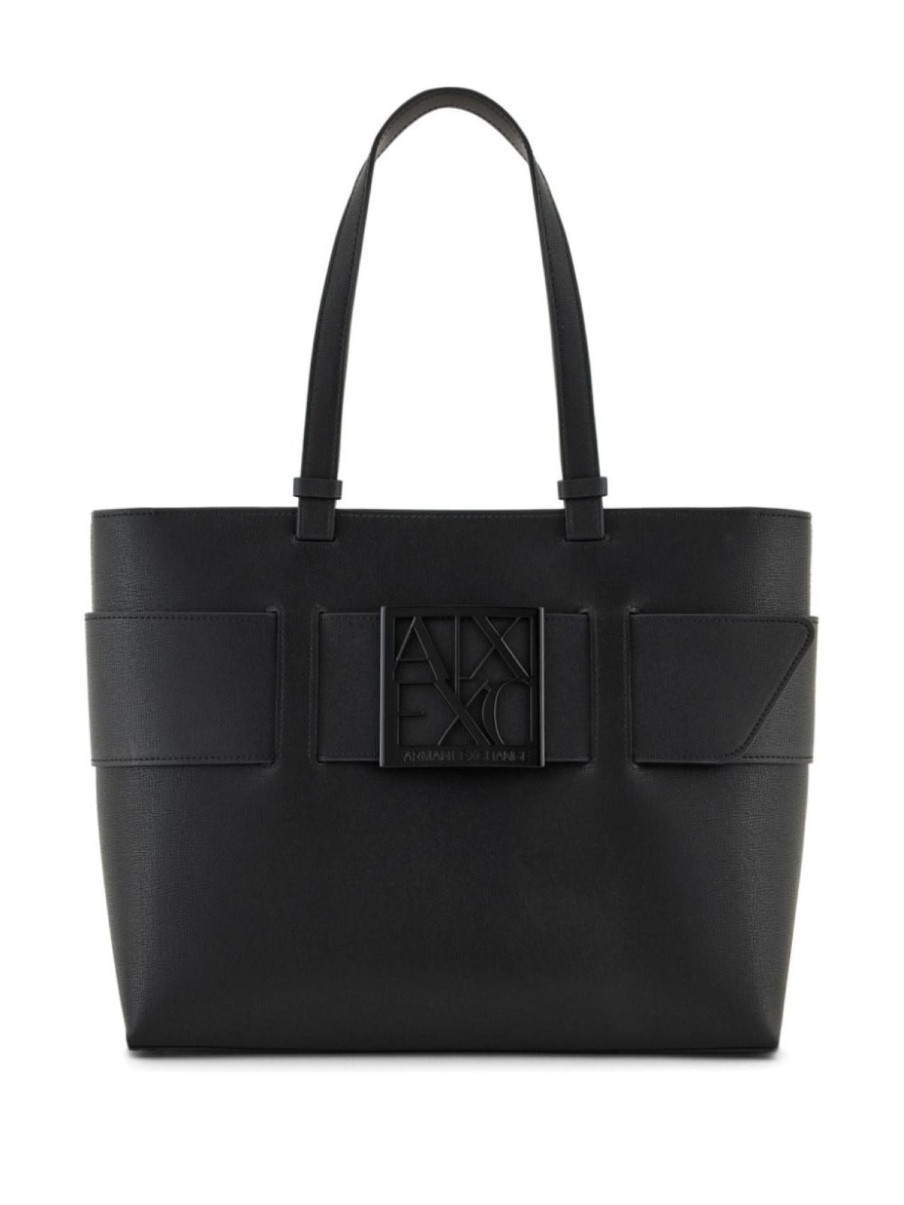 

Сумка-тоут с логотипом Armani Exchange, черный