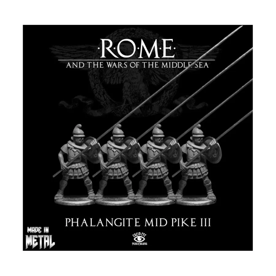 

Фалангит Мид Пайк 3, Rome and the Wars of the Middle Sea (28mm)