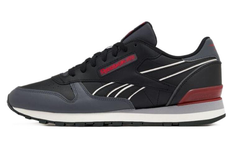 

Reebok Classic Кожаные кроссовки унисекс, Black/Red