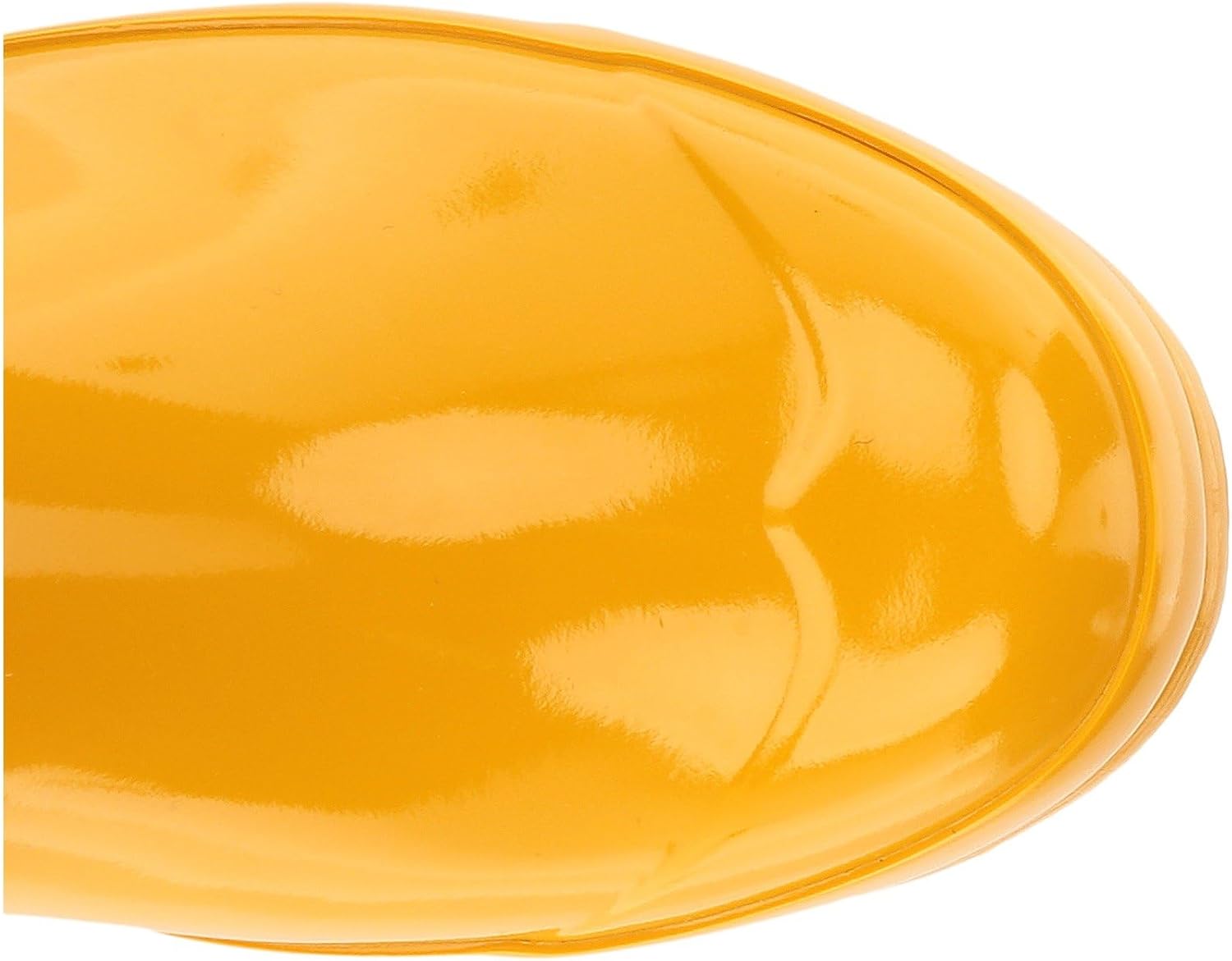 Оригинальные детские резиновые сапоги Hunter Kids Gloss (малыши/большие дети), желтый — фото 2