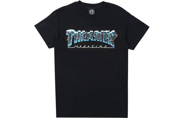 

Thrasher Футболка унисекс «Трэшер», Черный