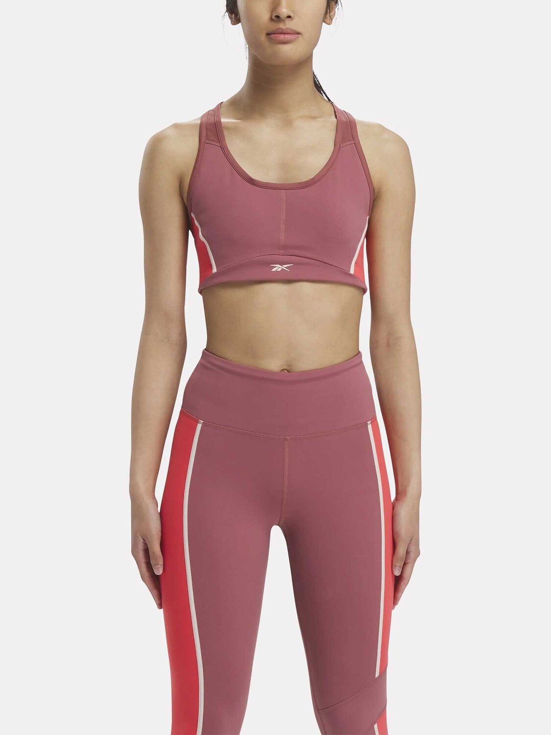 

Спортивный бюстгальтер Reebok LUX RACER BRA - CB, красный