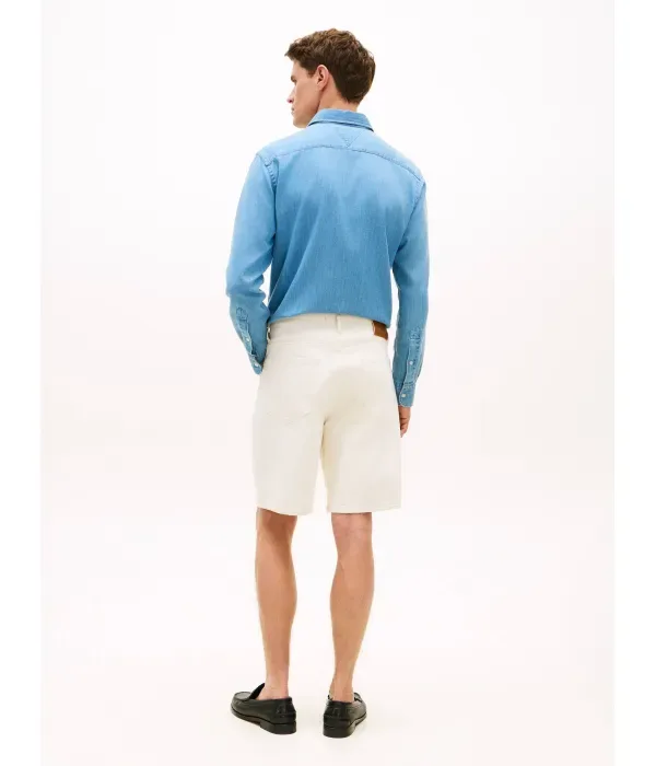 Джинсовые шорты DOVER regular fit Tommy Hilfiger, экрю — фото 3