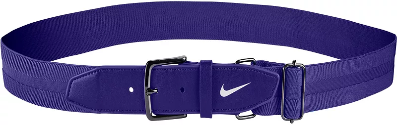 

Регулируемый ремень для бейсбола/софтбола Nike для взрослые 3.0, фиолетовый/белый