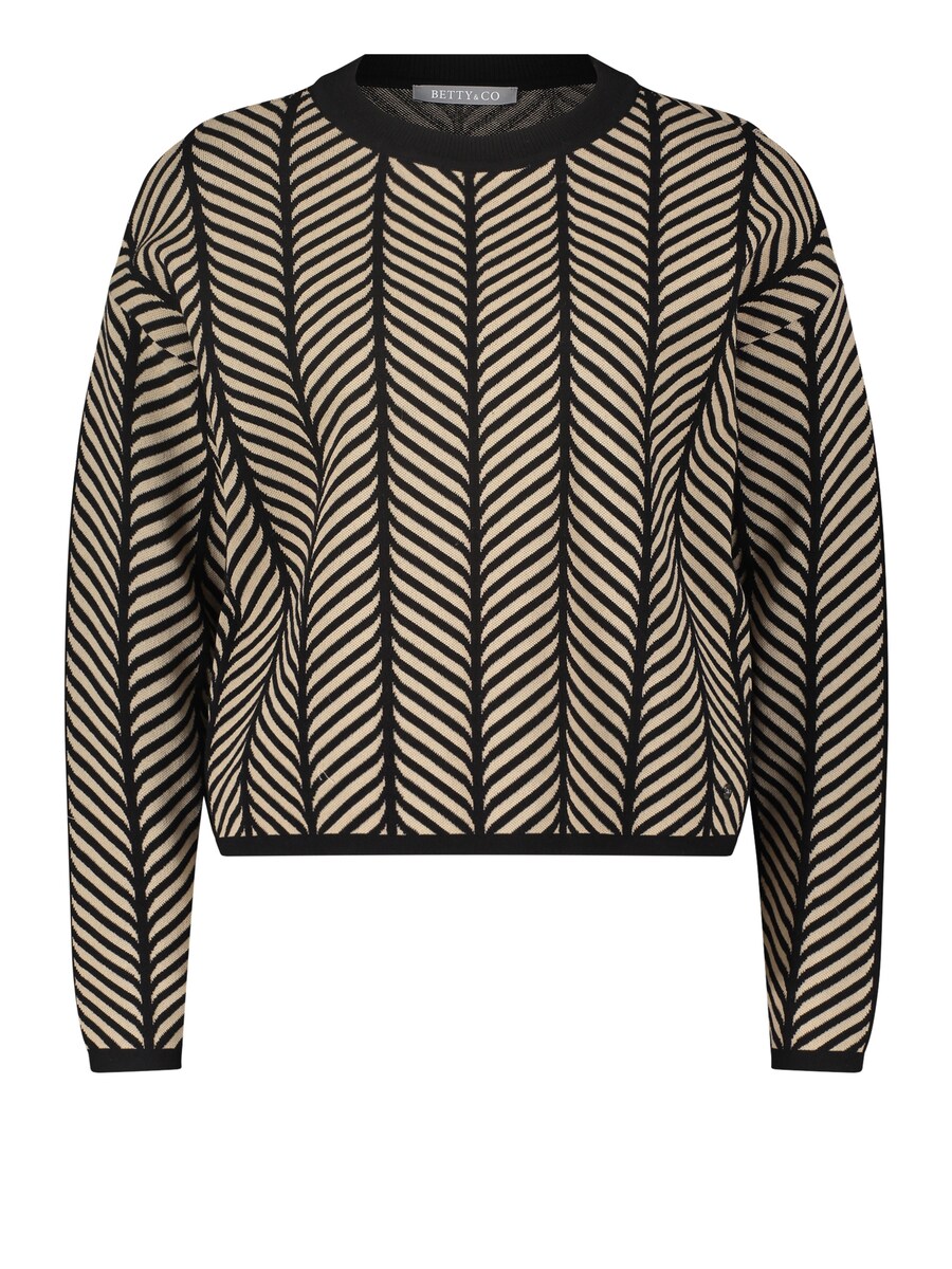 

Свитер Betty & Co, цвет Taupe/Black