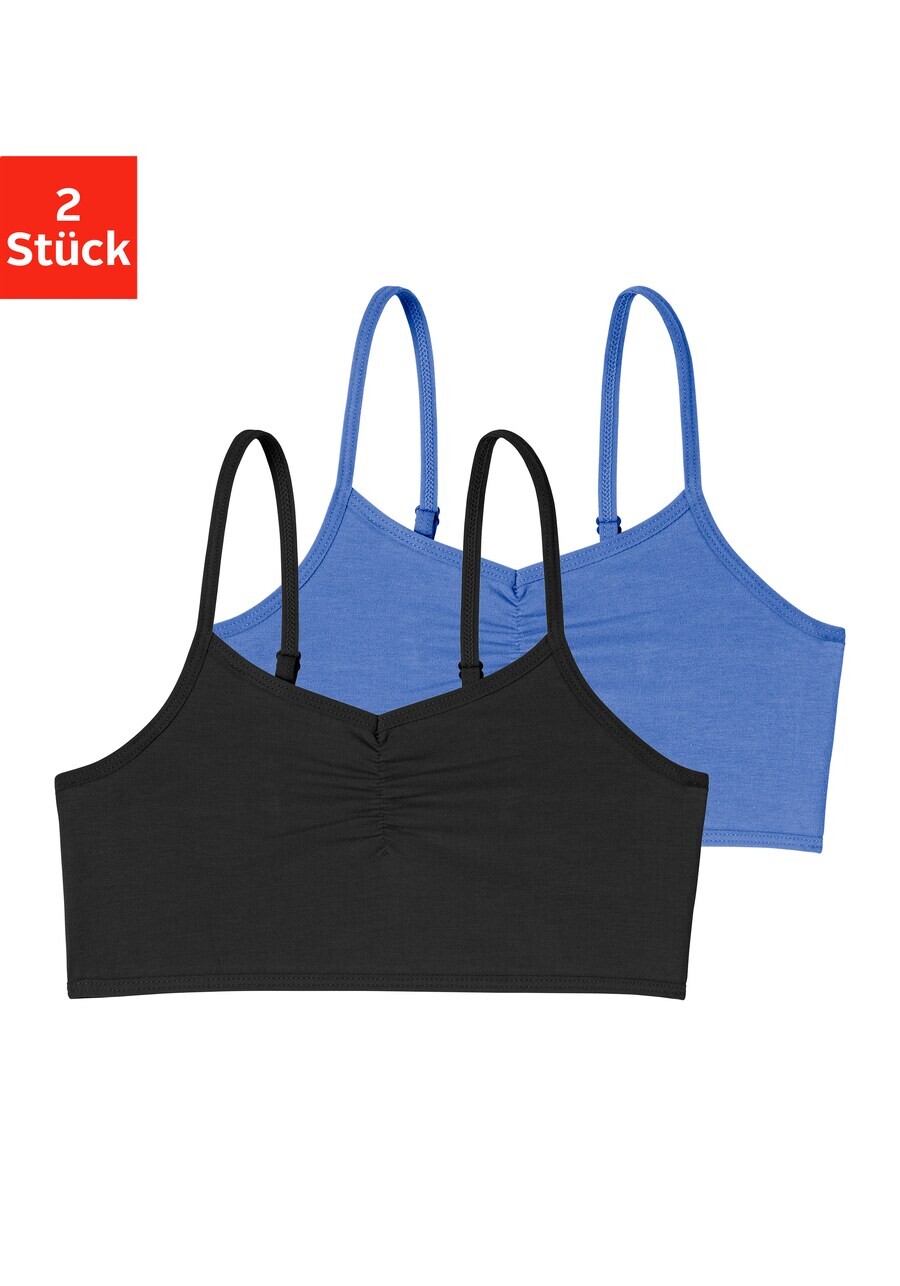 

Бюстгальтер BUFFALO Bralette Bra, синий/черный