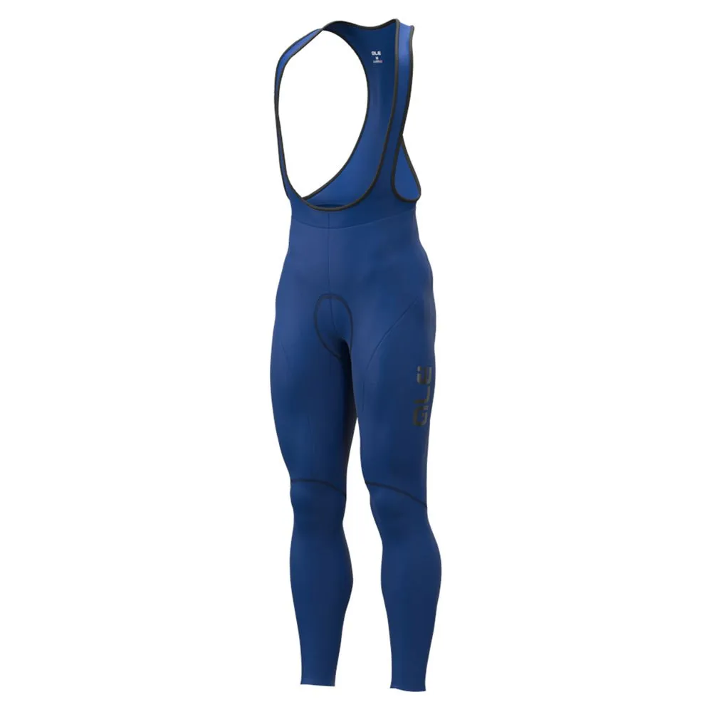 

Тайтсы Alé Solid Winter bib, синий