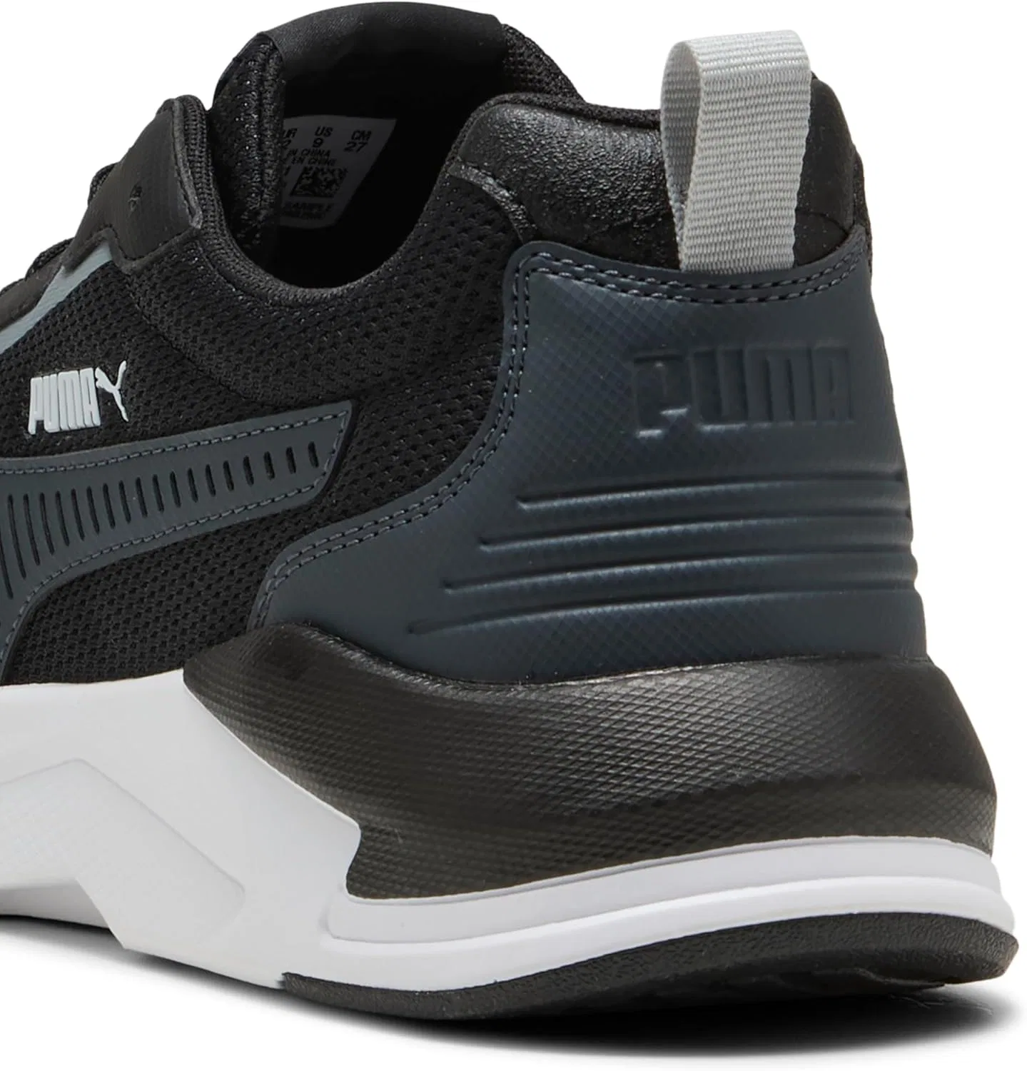 Кроссовки PUMA Unisex X-ray 3 Lt, Black Strong Gray Cool Mid — фото 2