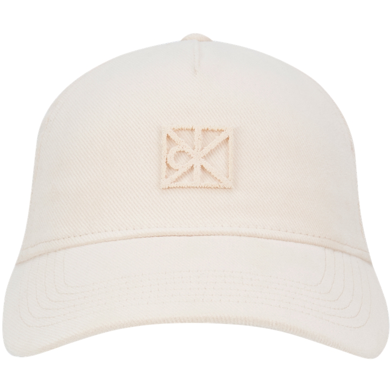 

Хлопковая бейсболка Unisex Calvin Klein, 4dt-айвори белый