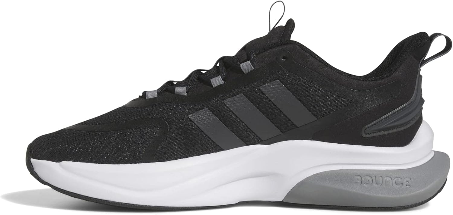 

Кроссовки Adidas Alphabounce , мужские низкие, черный/серый/угольный