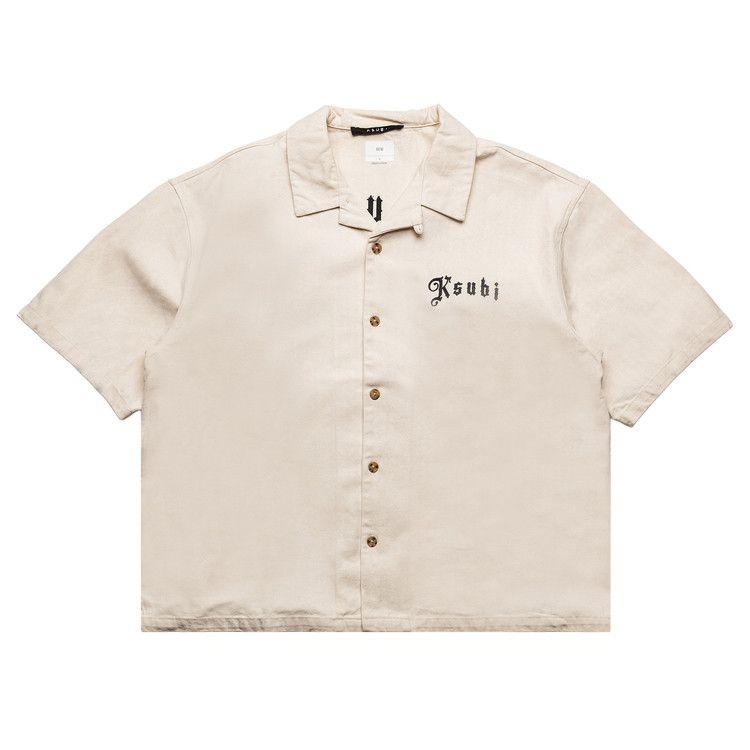 

Рубашка Ksubi Truckstop Diner Short-Sleeve Shirt 'Natural'