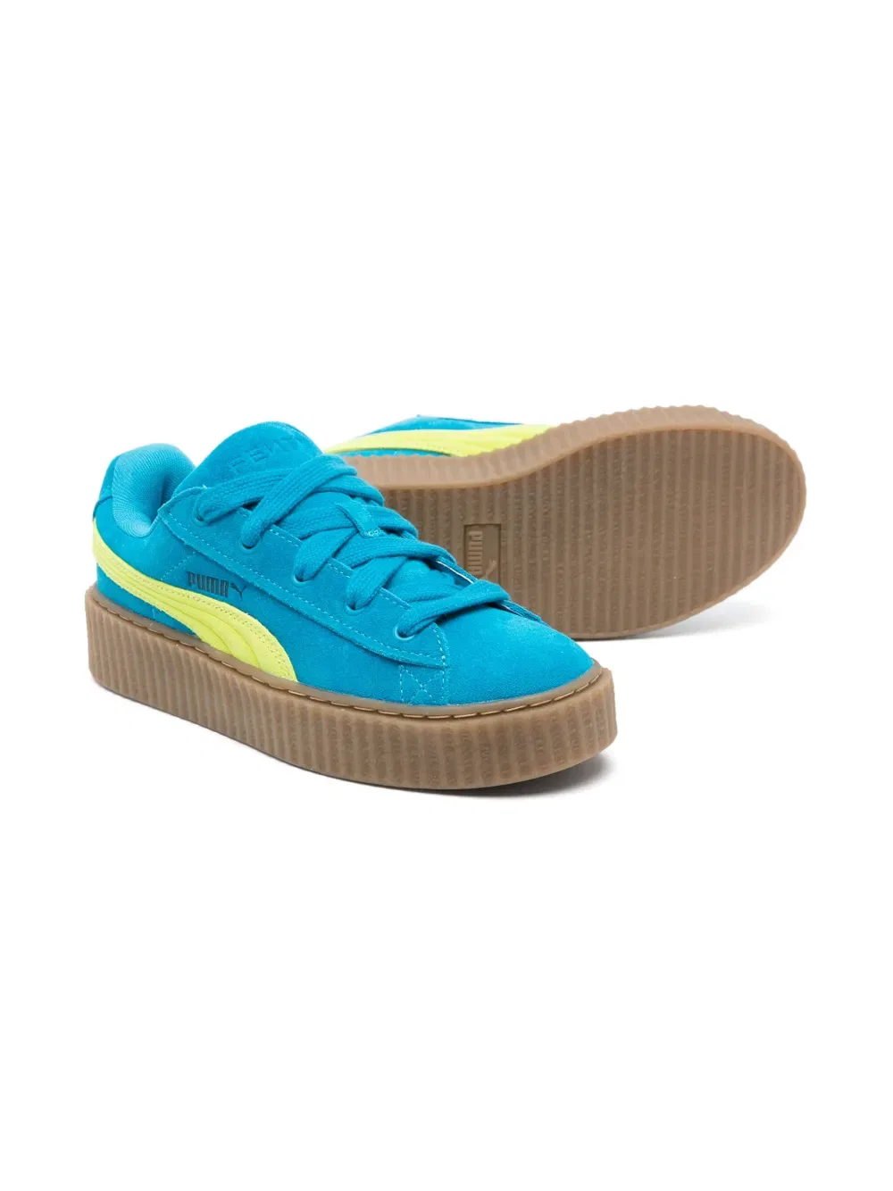Кроссовки Fenty Creeper Puma Kids, синий — фото 2