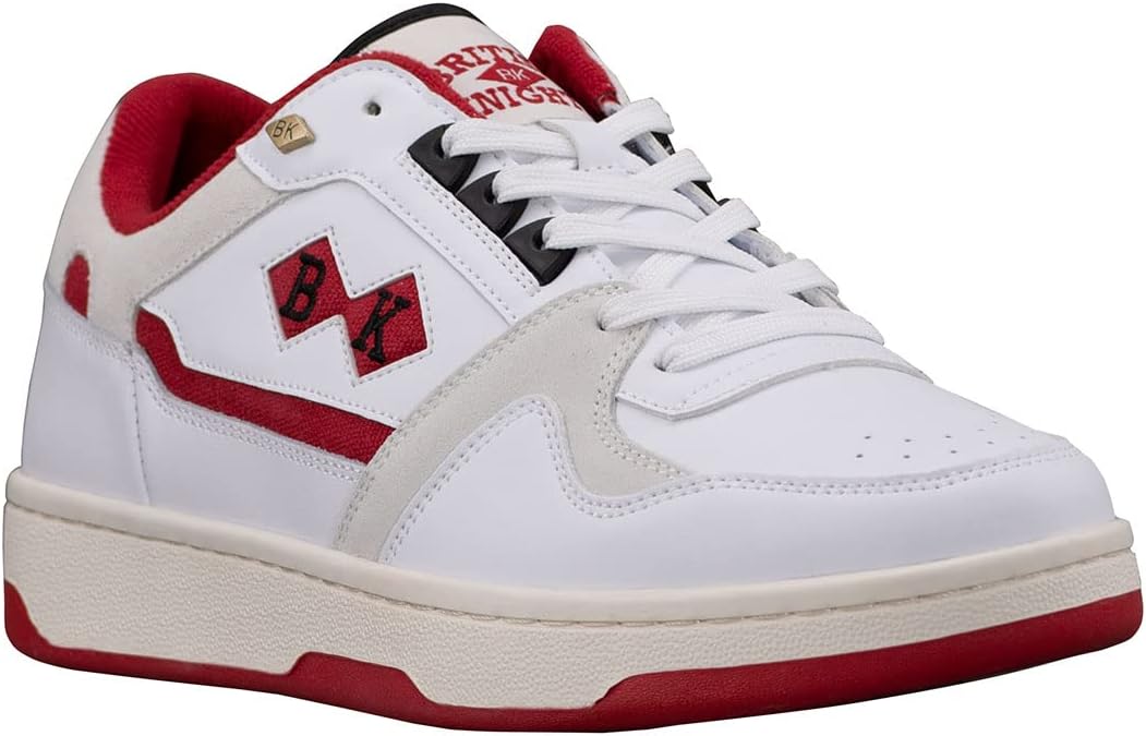 

Мужские кроссовки British Knights Concorde, слоновая кость/белый/красный