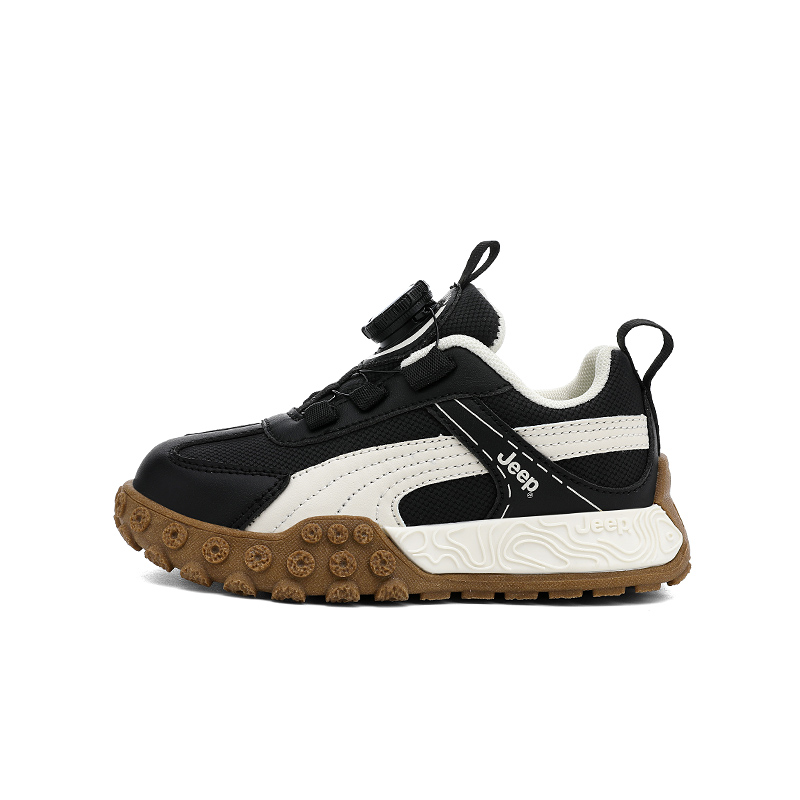 Jeep Кроссовки Casual Low top Black White Kids' из коллекции Running