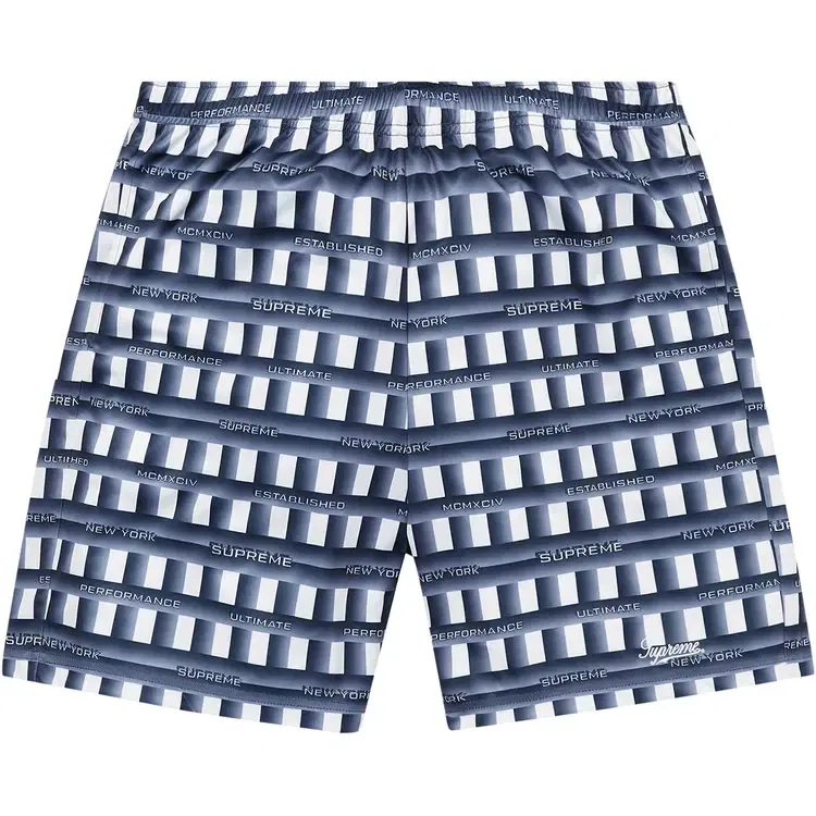 Футбольные шорты Supreme Grid, синий