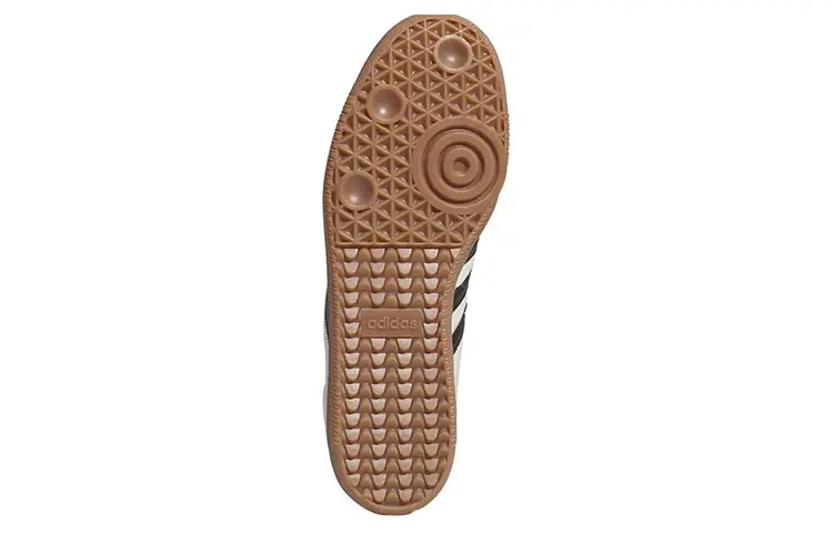 Мужские кроссовки для скейтбординга adidas originals Samba, Gray/White — фото 3