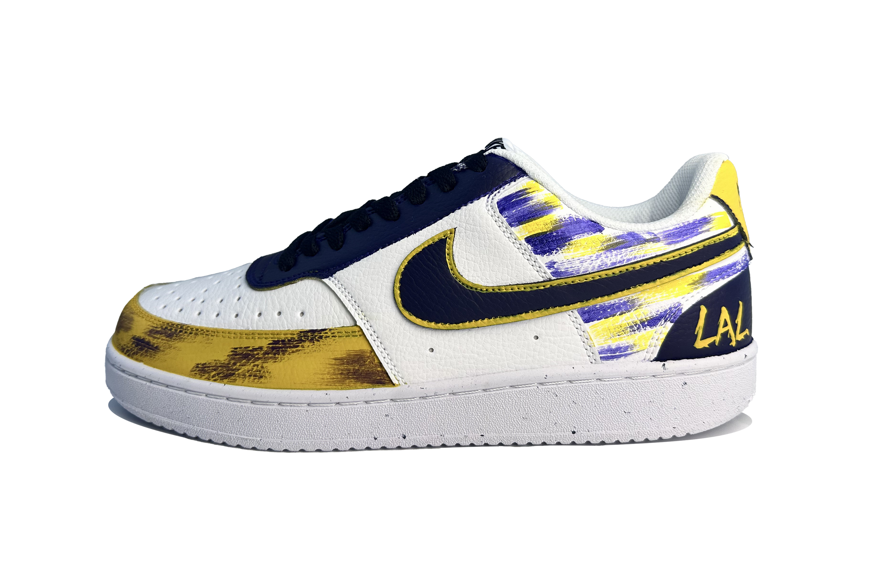 

Nike Кроссовки Court Vision 1 для скейтбординга, износостойкие, низкие, мужские, фиолетово-синие