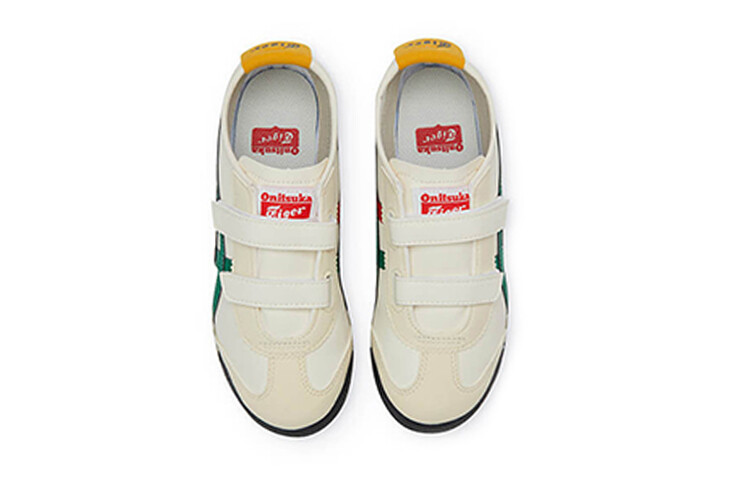 MEXICO 66 Kids Lifestyle Shoes PS Low-top Белый/Зеленый/Красный Onitsuka Tiger — фото 4