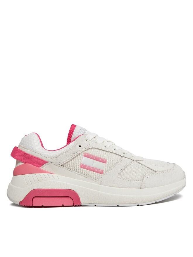 

Кроссовки Tjw Runner Combined EN0EN02512 Tommy Jeans, розовый/экрю