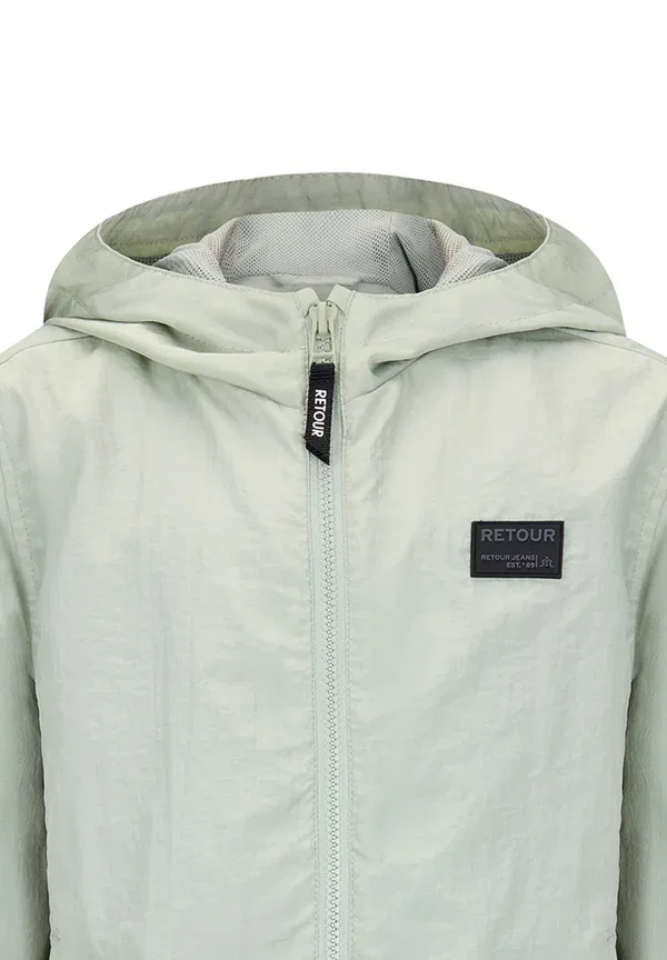 Куртка Dustin waterproof jacket Retour Jeans, лугово-зеленый — фото 3