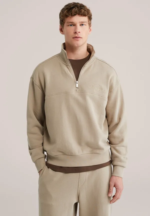 

Толстовка blue ridge We Fashion, Taupe, Серый, Толстовка blue ridge We Fashion, Taupe