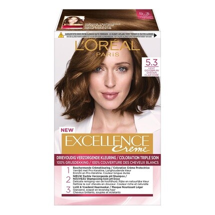 

L'Oreal Paris Excellence Крем 5.3 Светло-Золотистый Коричневый