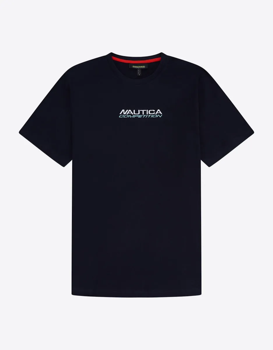 

Футболка мужская с круглым вырезом и короткими рукавами Nautica, тёмно-синий